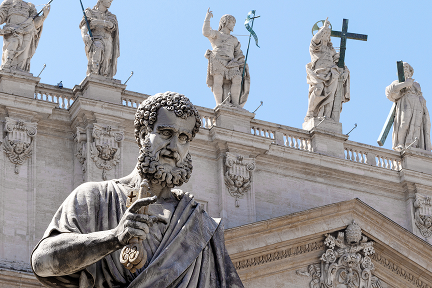 Saint Peter Statue Rome